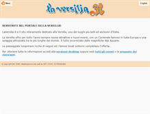 Tablet Screenshot of laversilia.it